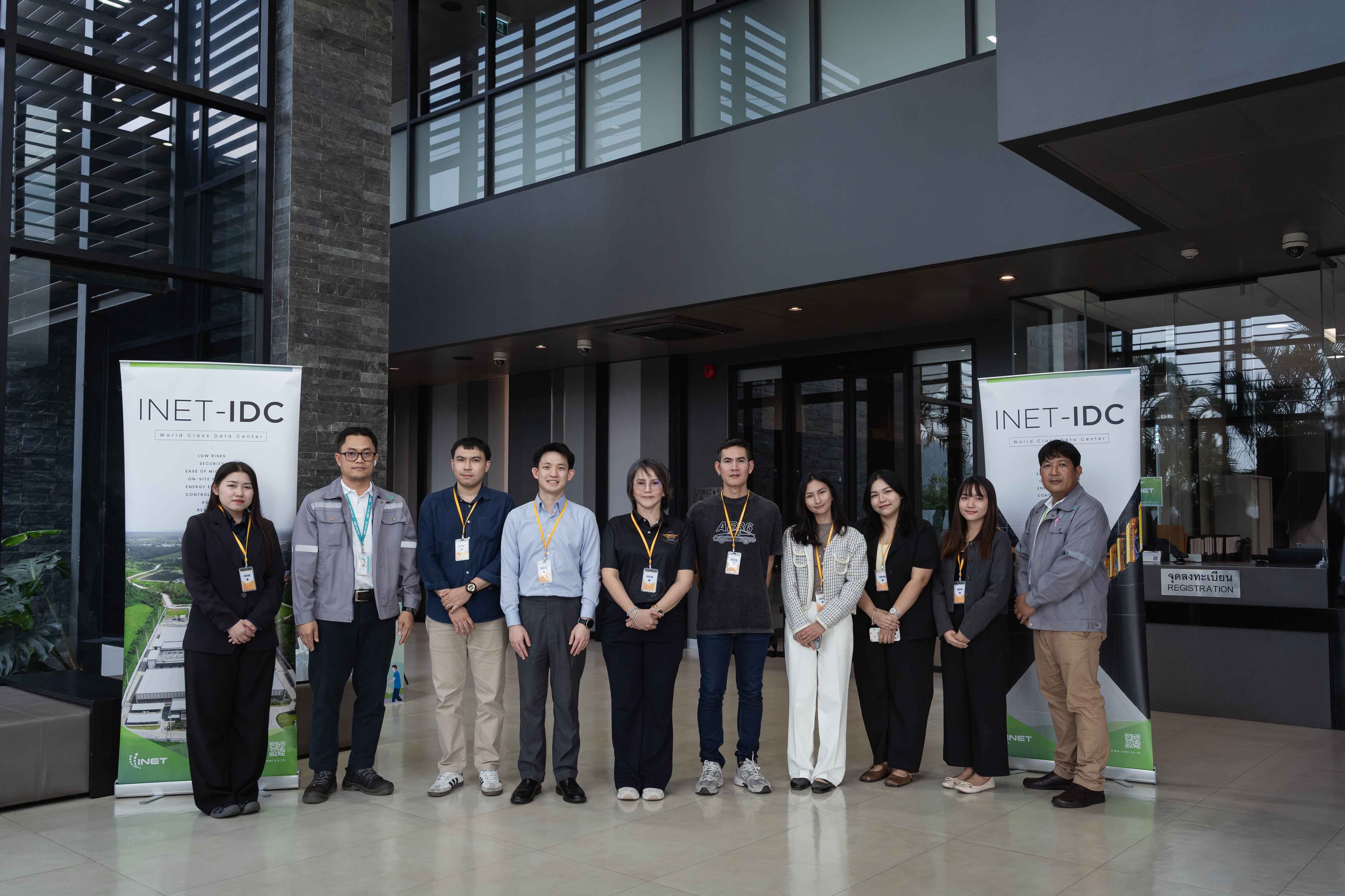 INET เปิดบ้านต้อนรับ BW Corporation ร่วมกับ กองบัญชาการตำรวจปราบปรามยาเสพติด
เยี่ยมชม IDC3 เสริมศักยภาพโครงสร้างพื้นฐานดิจิทัล รองรับภารกิจด้านความมั่นคง